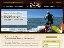 Tablet Screenshot of affinityatsouthridge.com